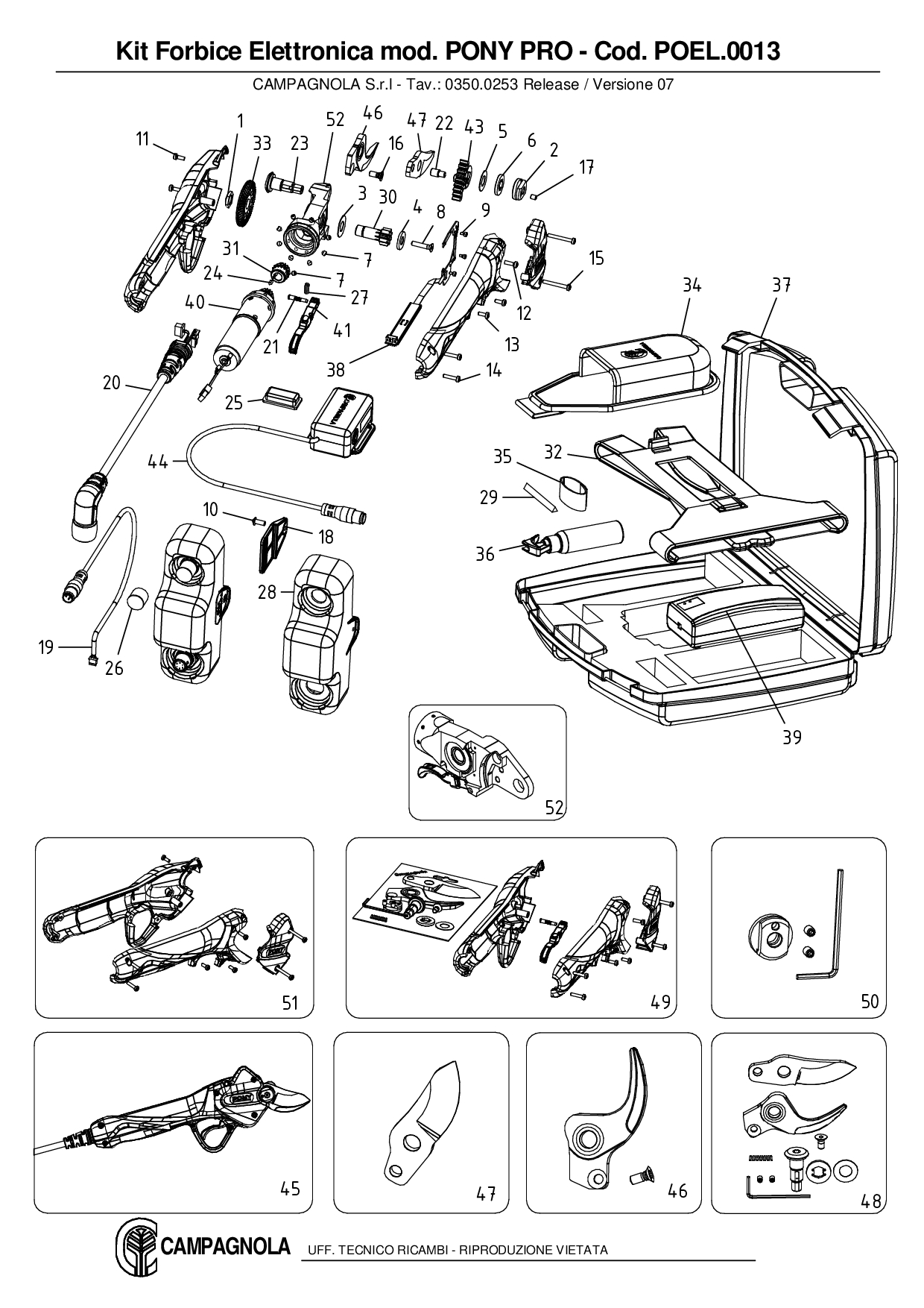 POEL.0013_Kit Forbice Elettronica PONY PRO
